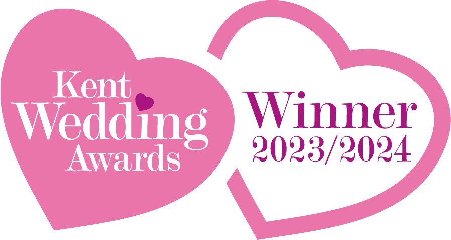 Kent Wedding Awards winner 2023 2024 Badge.
