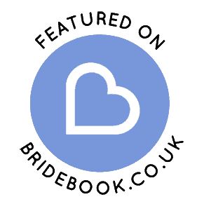 Bridebook feature badge.